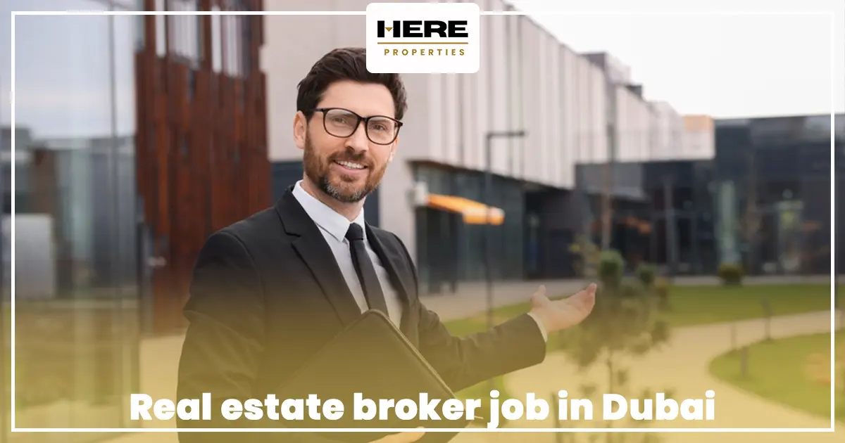 Real Estate broker job in dubai